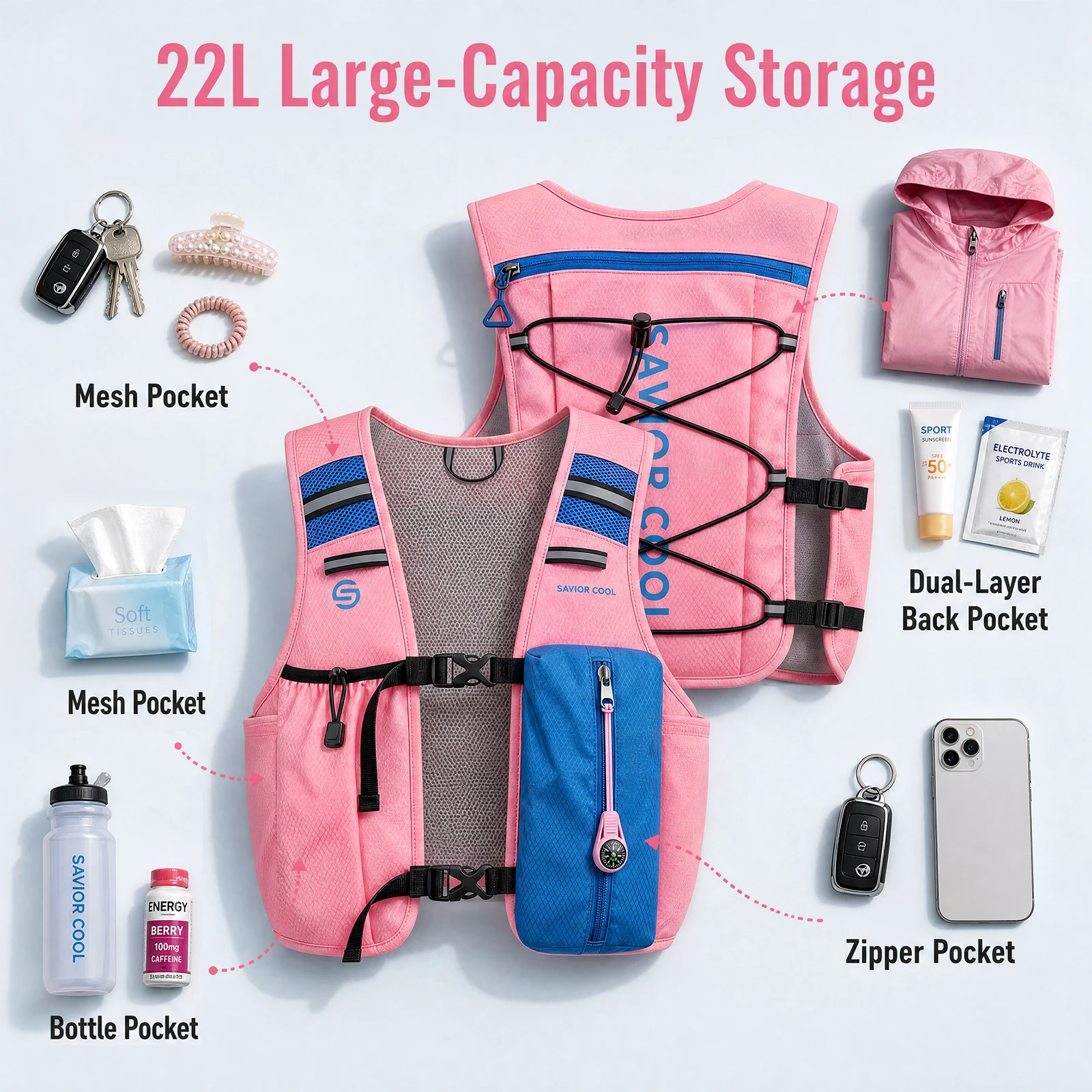 Outdoors Cooling Vest - Image 4