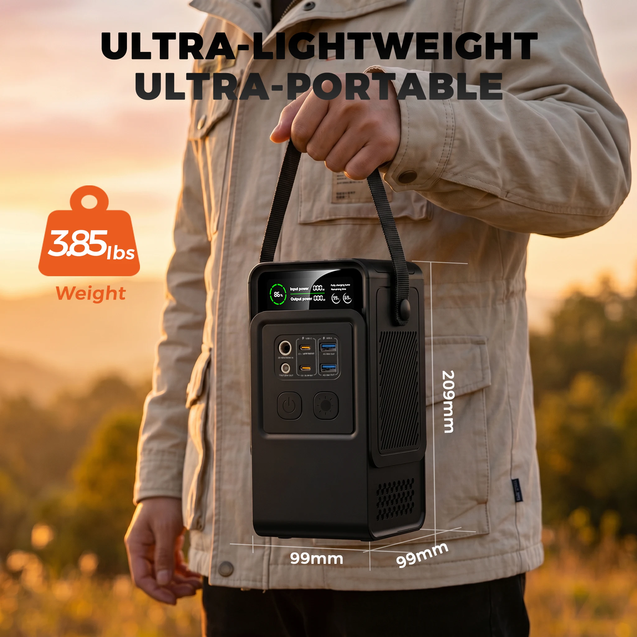 200W Power Station Camping - Image 4