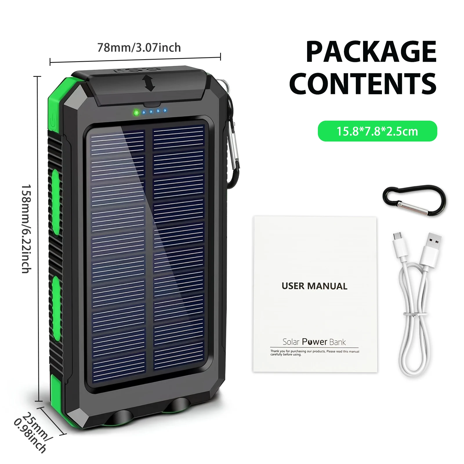 30000mAh Solar Power Bank - Image 7