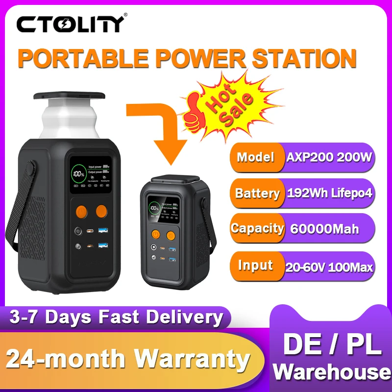 200W Power Station Camping - Image 2