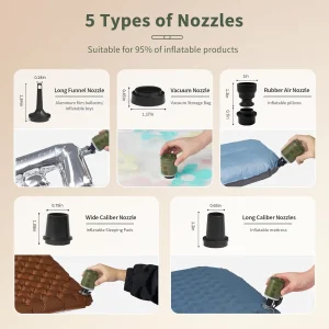 Naturehike Multi-function Air Pump Outdoor - Thumbnail Image 2
