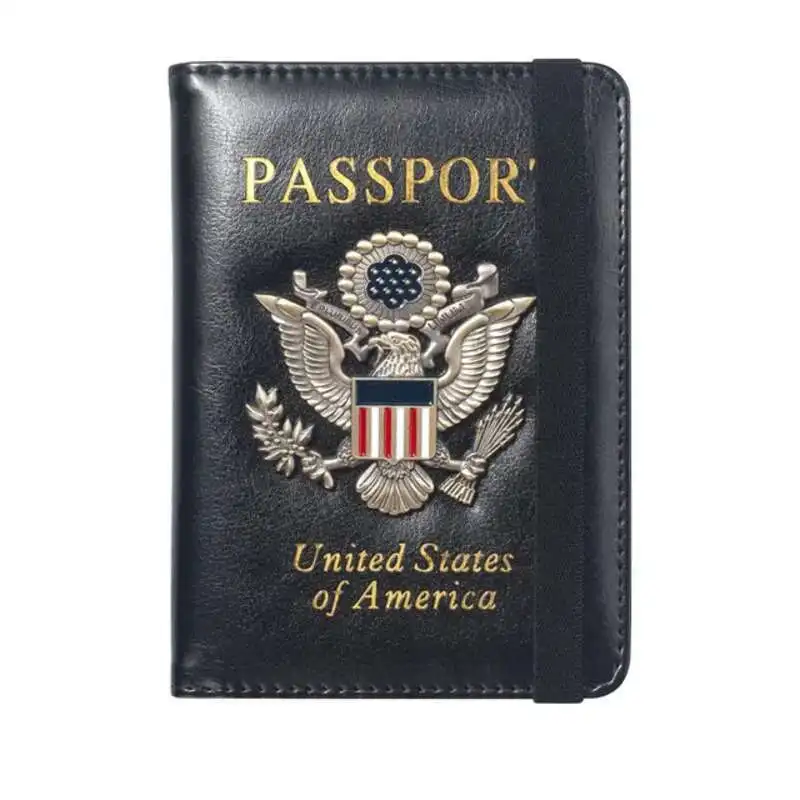 (PU Leather) Passport Holder Wallet - RFID- - Image 4