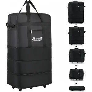 Expandable Rolling Duffel Bag Suitcases