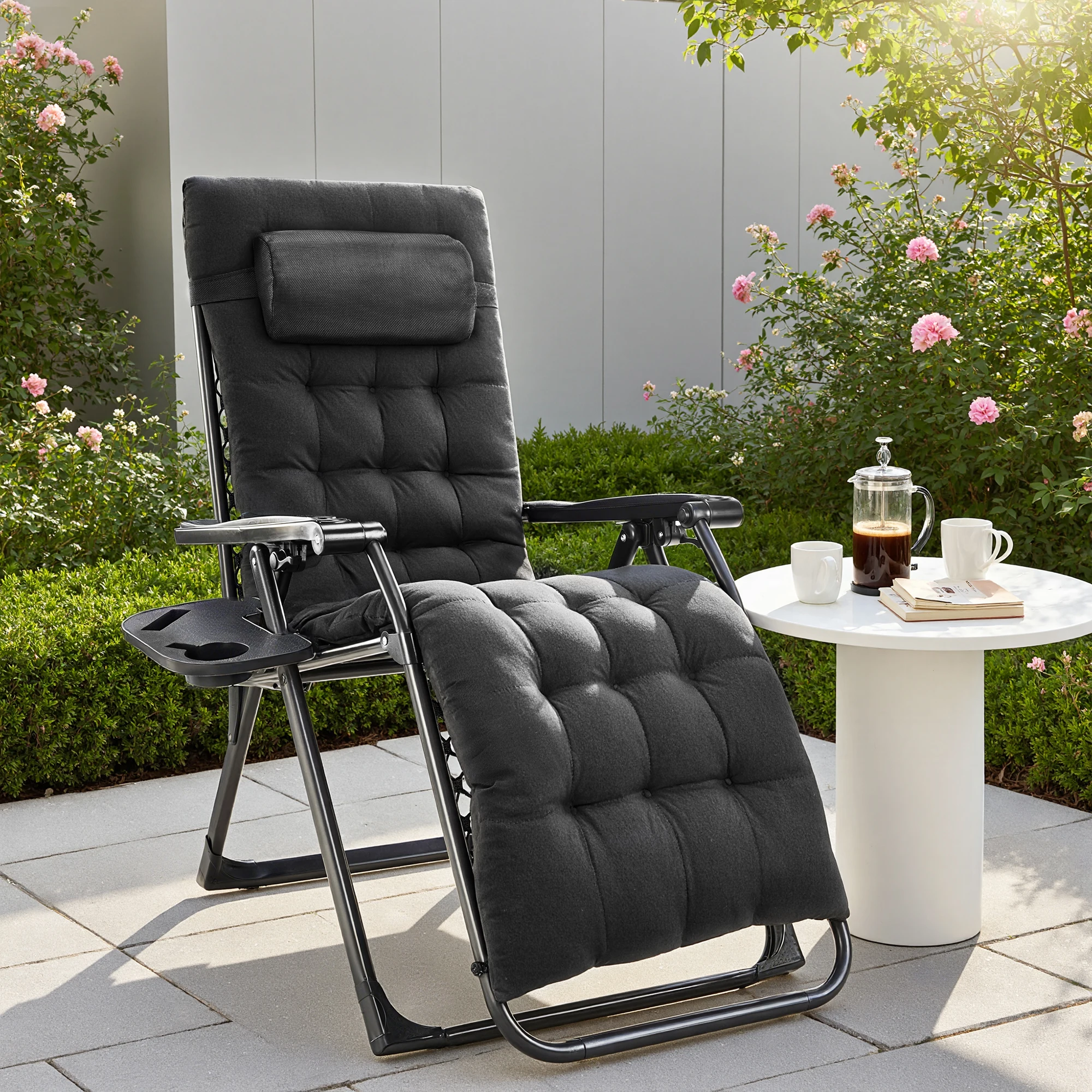 Portable Recliner Camping Patio Outdoor - Image 9