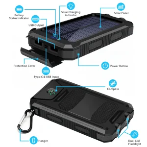 30000mAh Solar Power Bank - Thumbnail Image 2