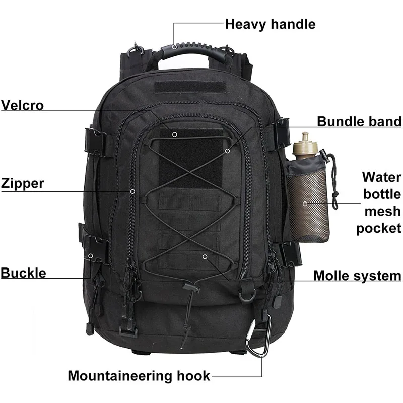 60L Military Tactical Backpack - Image 3