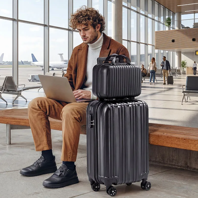2 Piece Hardside Luggage Set - 20 Inch - Image 8