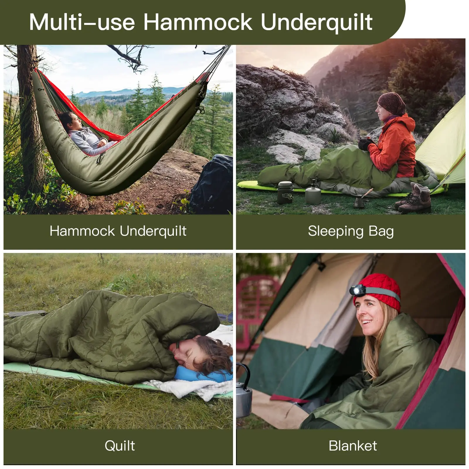 Night Cat Hammock Underquilts Sleeping Ba - Image 5