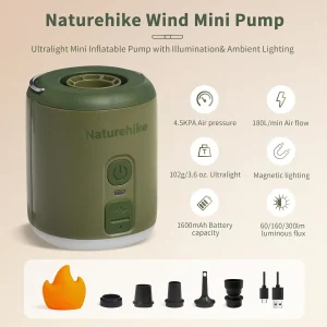 Naturehike Multi-function Air Pump Outdoor - Thumbnail Image 3