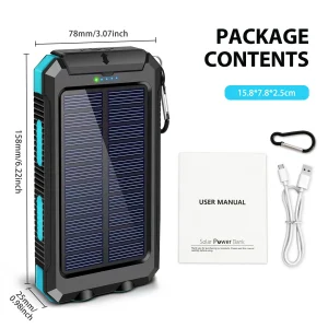 30000mAh Solar Power Bank - Thumbnail Image 4