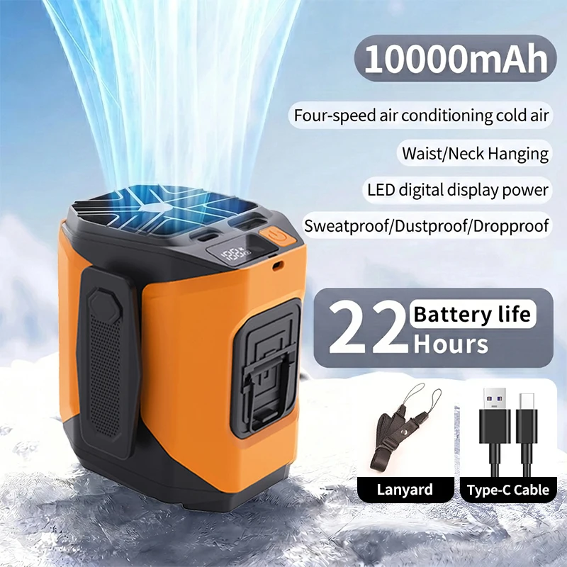 Portable Neck Fan Cooling - Image 9