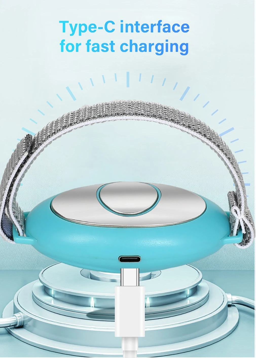 EMS Sleep Aid Massage Handheld 20 Levels Relaxation - Image 3