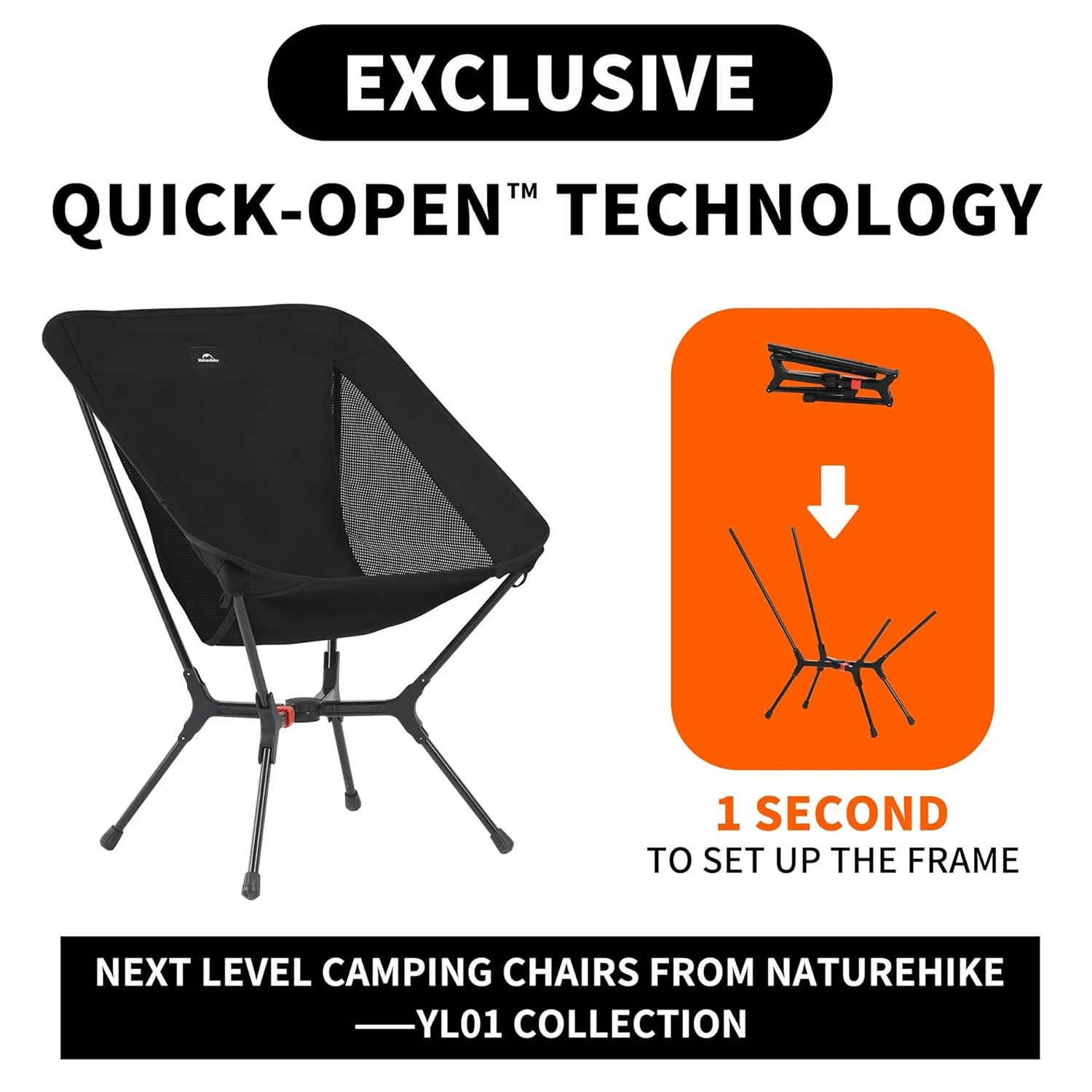Naturehike Ultralight Folding Chair - Image 2
