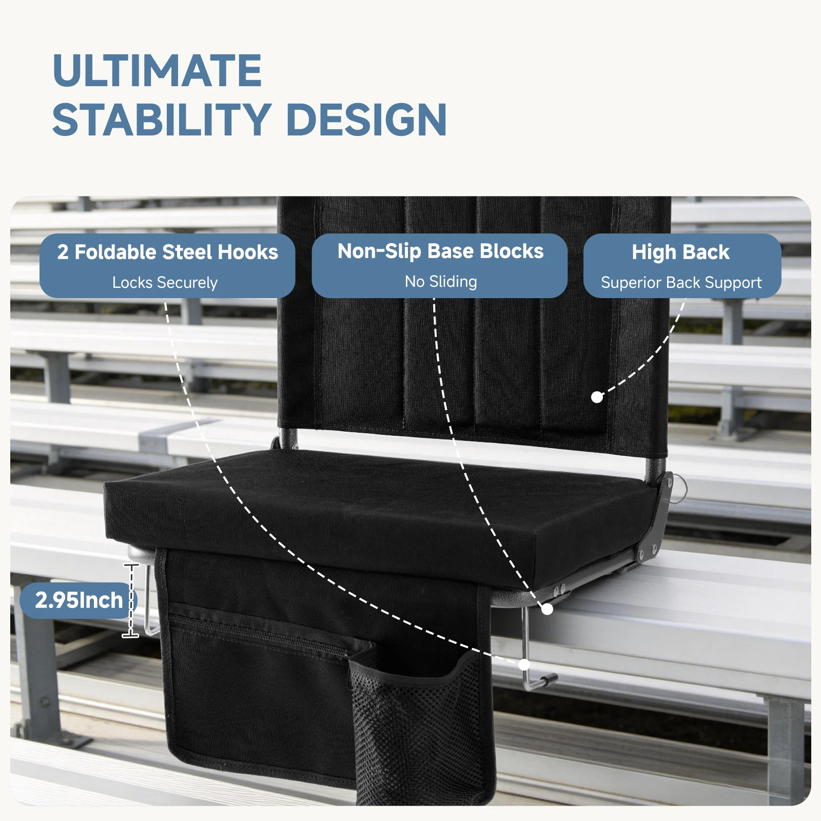 Outdoor Foldable Seat - Image 4