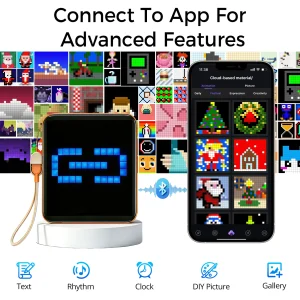 Pixel Art Portable Charger Mini - Thumbnail Image 4