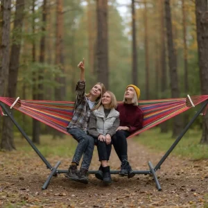 Gyroor Adjustable Stand Hammock - - Thumbnail Image 7
