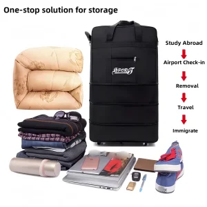 Expandable Rolling Duffel Bag Suitcases - Thumbnail Image 7