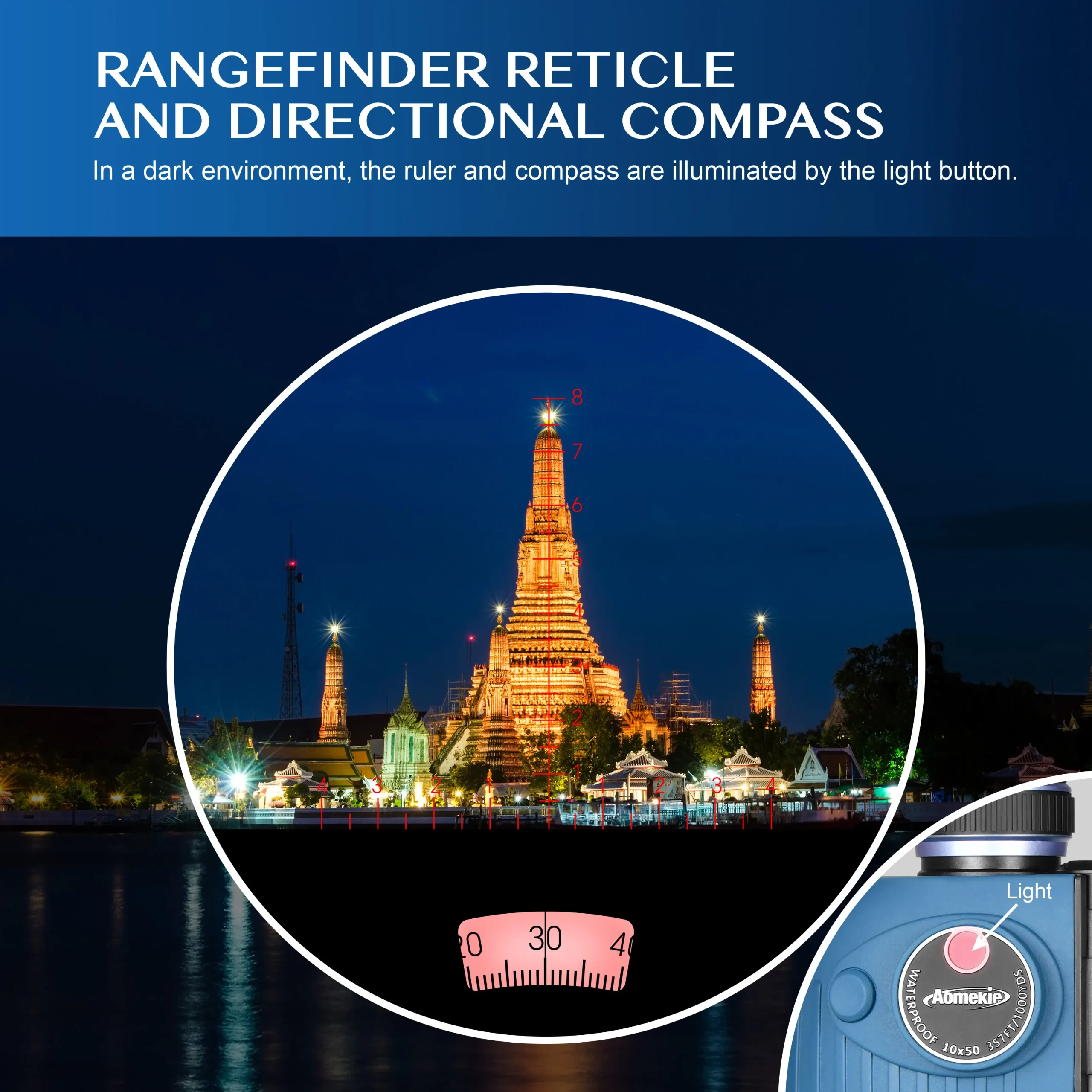10X50 Marine Waterproof Binoculars - Image 6