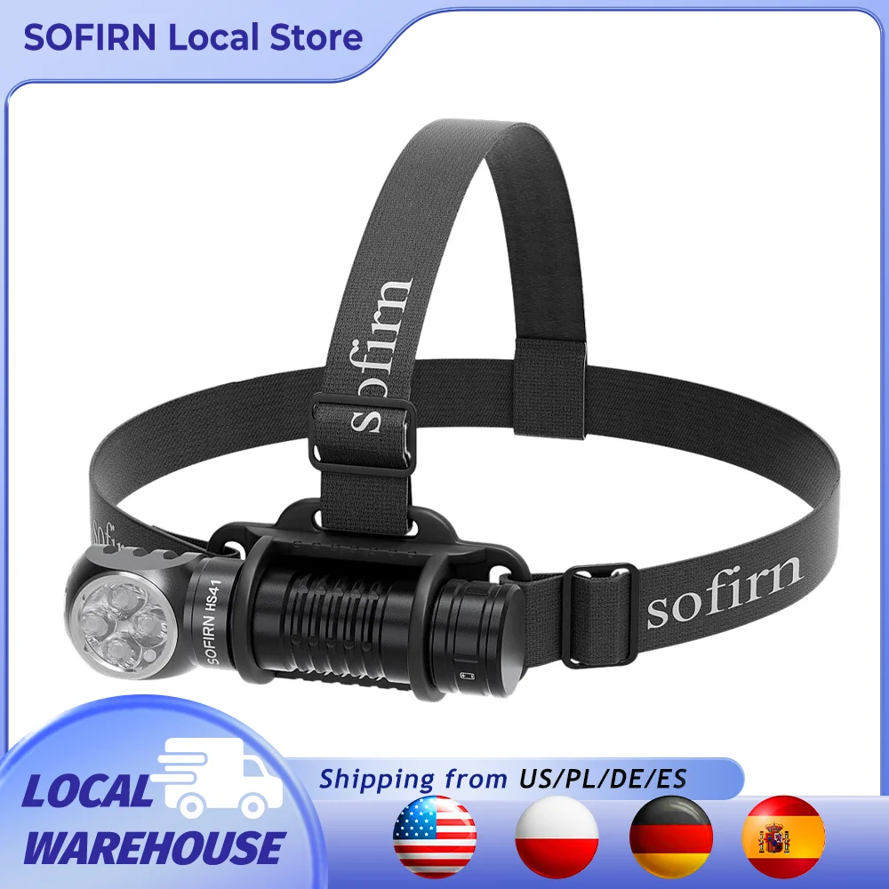 SOFIRN Headlamp 4000lm 21700 USB C - Image 1