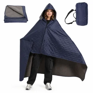 Hooded Camping Blanket, 78.74"×55.12" - Thumbnail Image 8