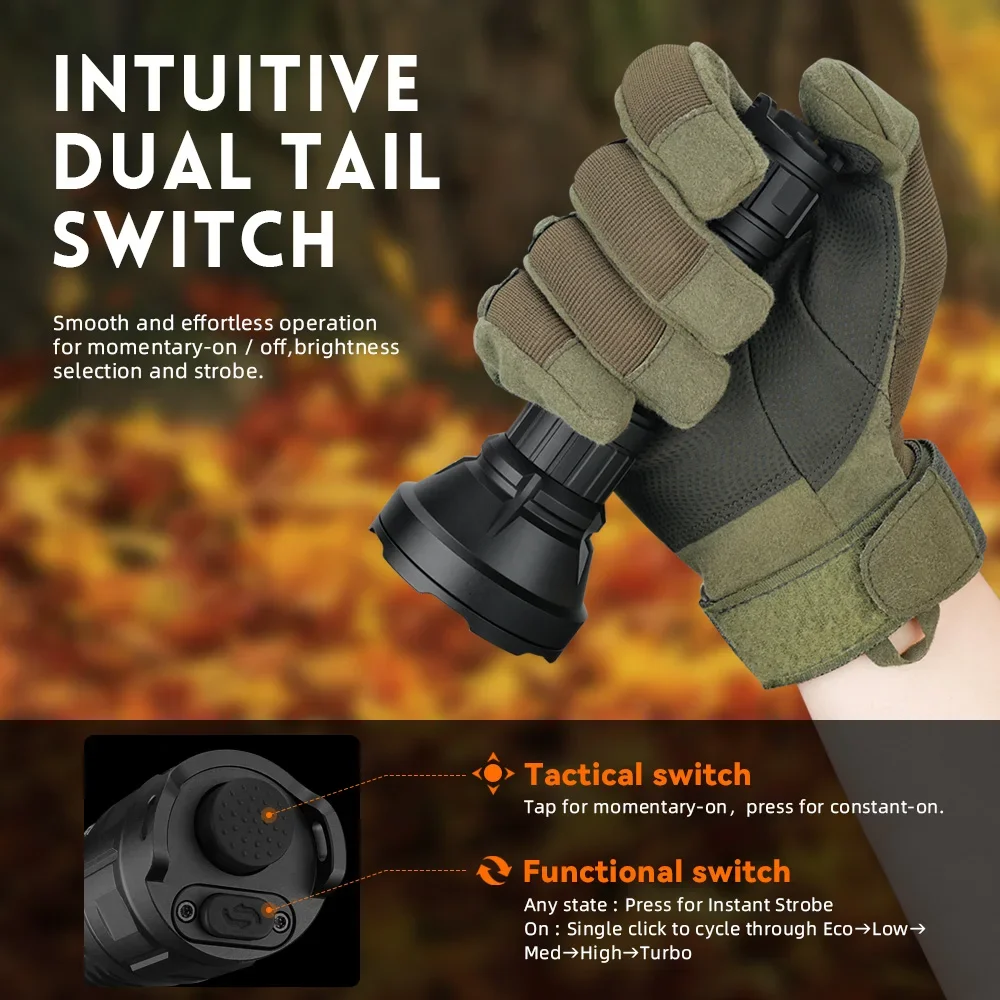 Sofirn Tactical Flashlight Type-C Rechargeable - Image 3