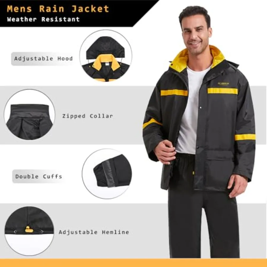 Rain Suits for Men Waterproof - Image 2