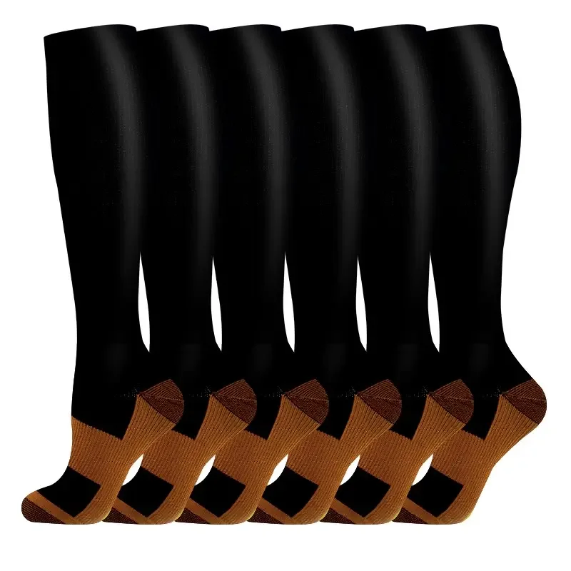 Women's 6-Pack Mid-Calf Compression Socks Bundle - Image 29