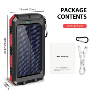 30000mAh Solar Power Bank - Thumbnail Image 9