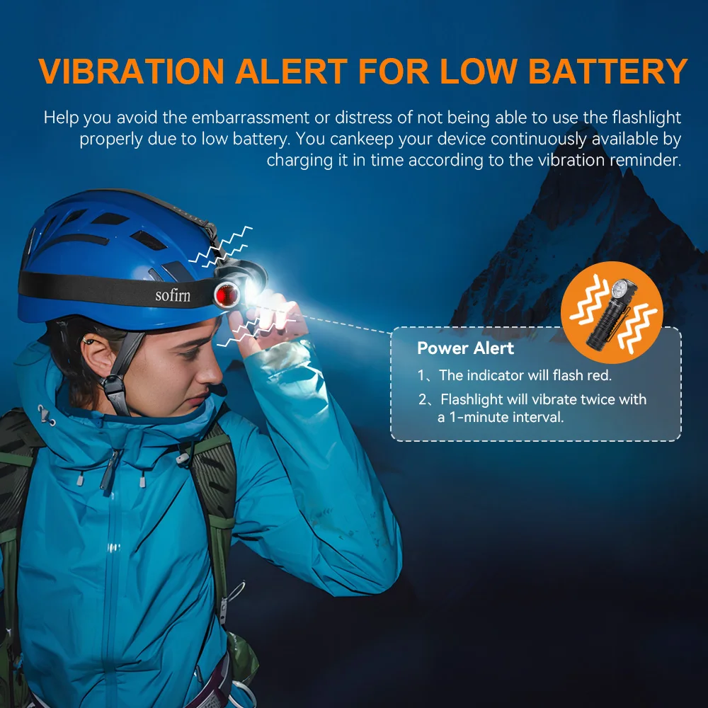 SOFIRN Headlamp 4000lm 21700 USB C - Image 3