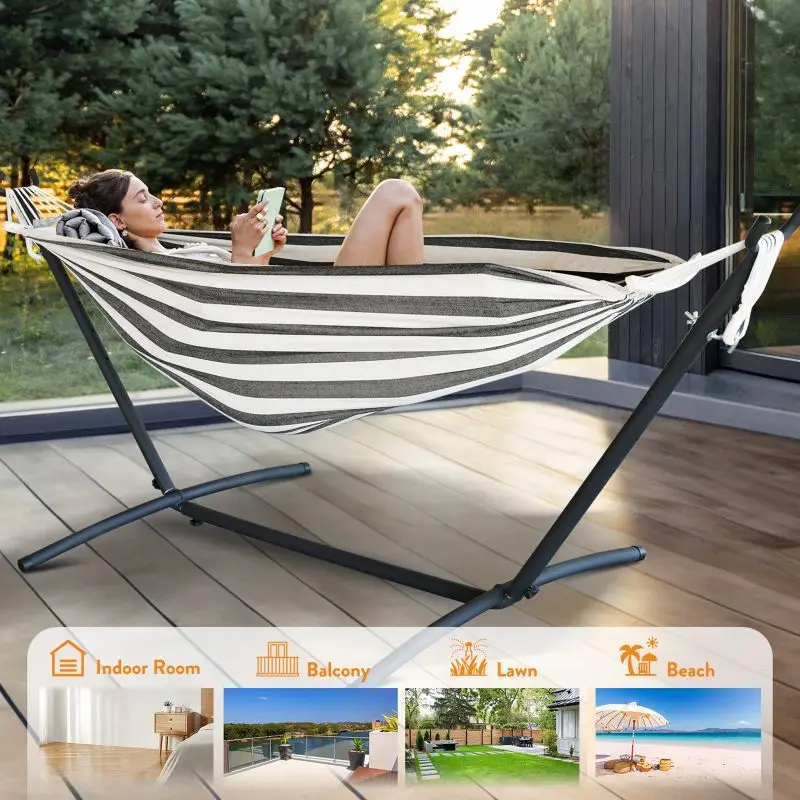 Gyroor Adjustable Stand Hammock - - Image 3