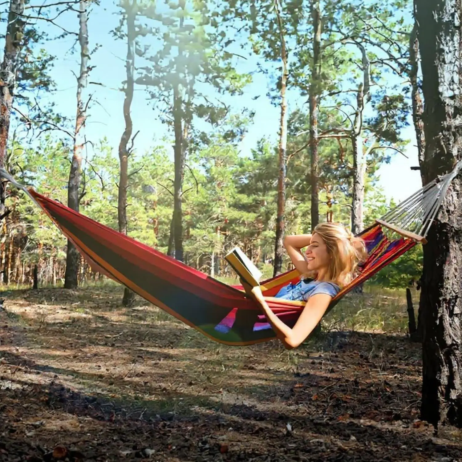 Gyroor Adjustable Stand Hammock - - Image 8