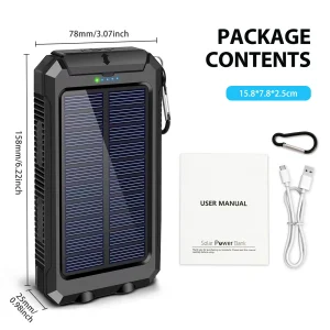 30000mAh Solar Power Bank - Thumbnail Image 6