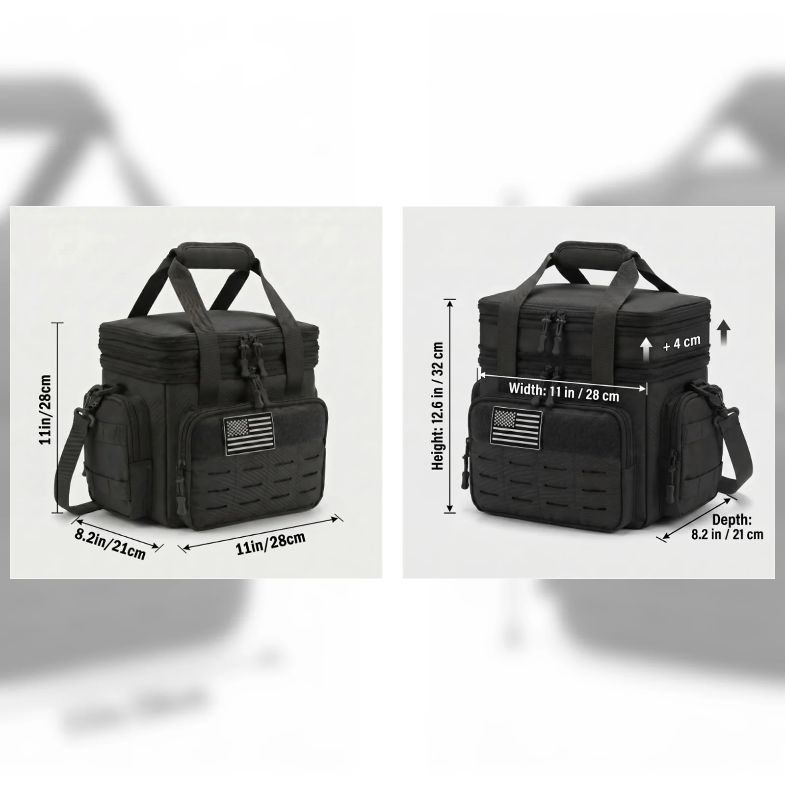 Insulated Lunch Bag Tactical Cooler Box - Image 3