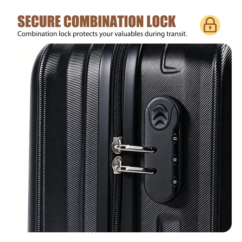 2 Piece Hardside Luggage Set - 20 Inch - Image 6