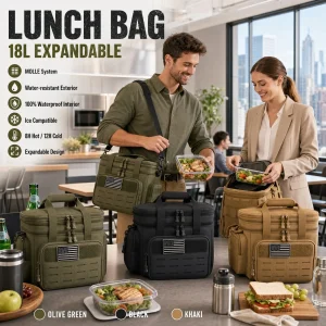 Insulated Lunch Bag Tactical Cooler Box