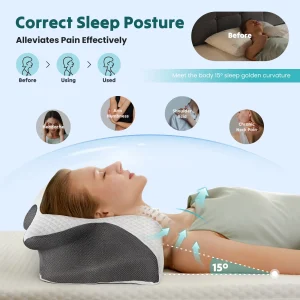 Ergonomic Cervical Neck Pillow - Thumbnail Image 5