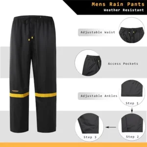 Rain Suits for Men Waterproof - Thumbnail Image 3