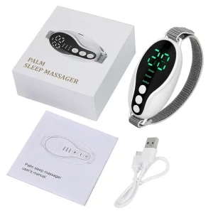 EMS Sleep Aid Massage Handheld 20 Levels Relaxation - Thumbnail Image 6