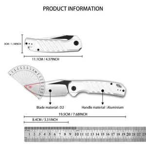 Ks Launch Series Folding Pocket Knife Lightweight - Thumbnail Image 2