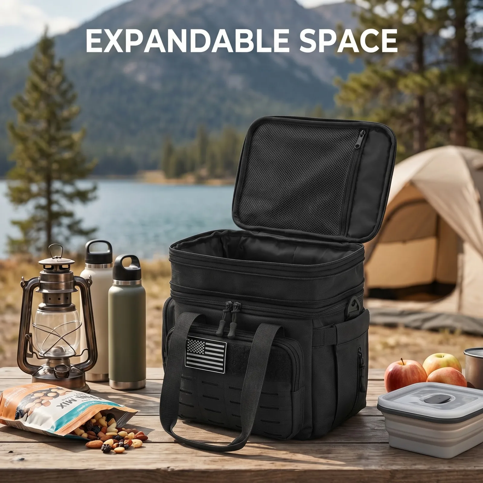 Insulated Lunch Bag Tactical Cooler Box - Image 2