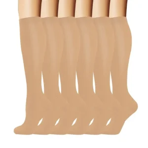 Women's 6-Pack Mid-Calf Compression Socks Bundle - Thumbnail Image 31