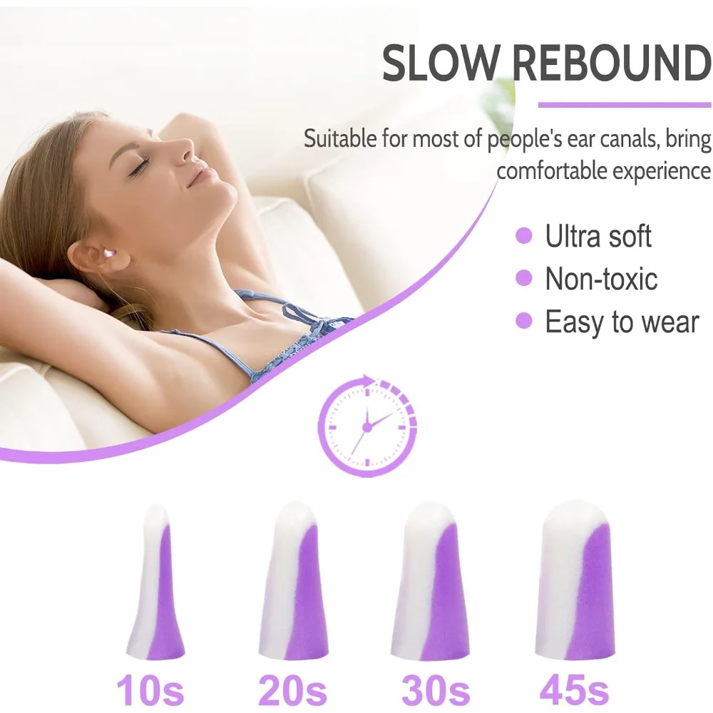 Ultra Soft Foam Earplugs - Image 2
