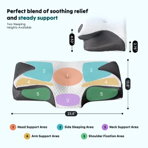 Ergonomic Cervical Neck Pillow - Thumbnail Image 2