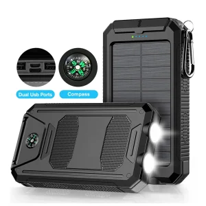 30000mAh Solar Power Bank