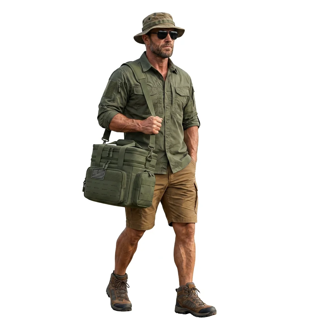Insulated Lunch Bag Tactical Cooler Box - Image 9
