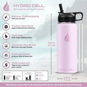 Pink 18oz Insulated Stainless Steel - Thumbnail Image 4
