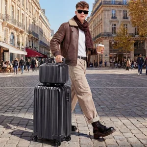 2 Piece Hardside Luggage Set - 20 Inch - Thumbnail Image 7