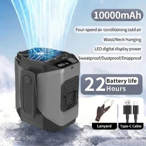 Portable Neck Fan Cooling - Thumbnail Image 7