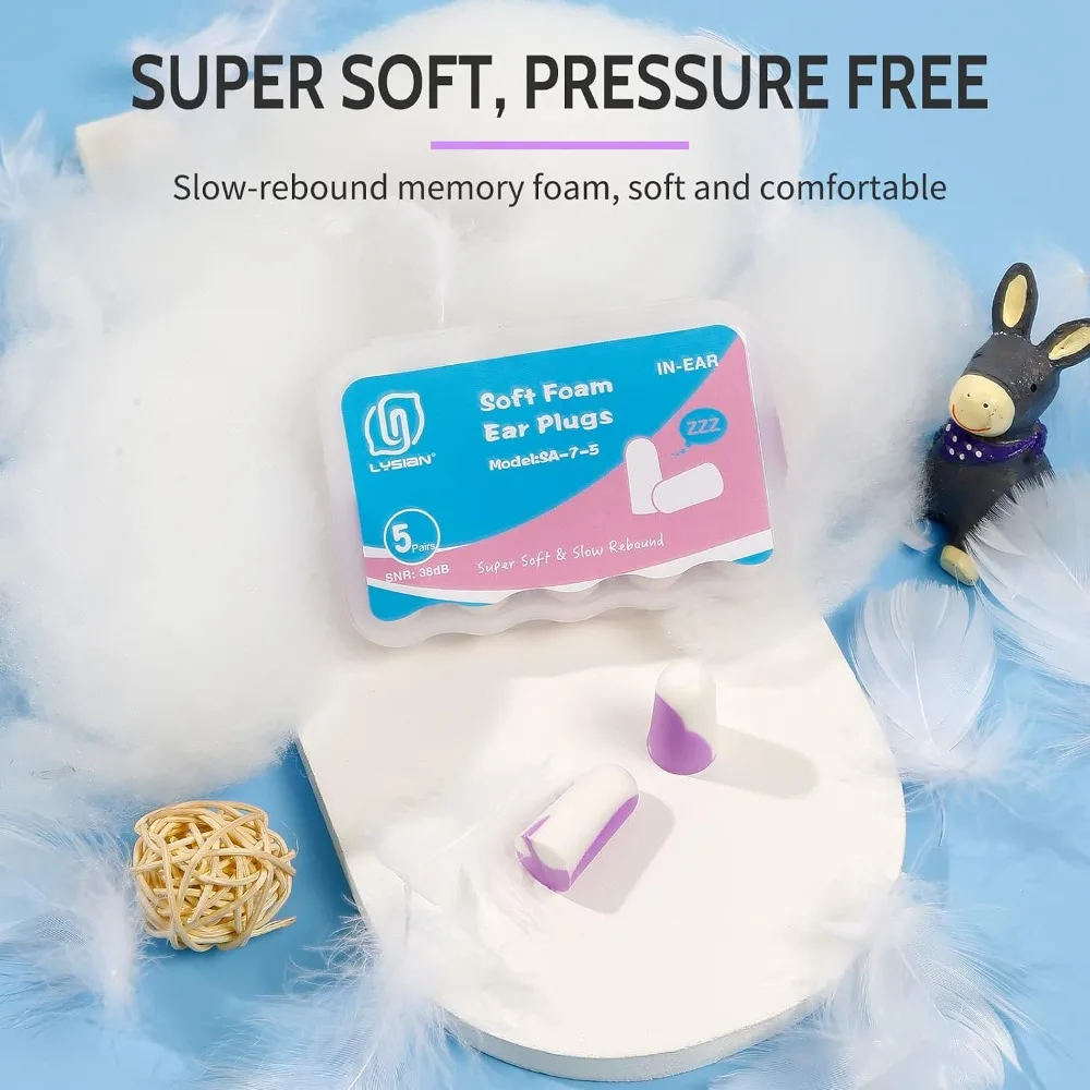 Ultra Soft Foam Earplugs - Image 4