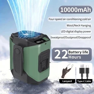 Portable Neck Fan Cooling - Thumbnail Image 8